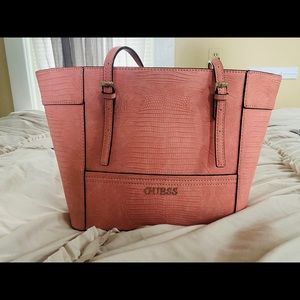 Pink Guess hand bag